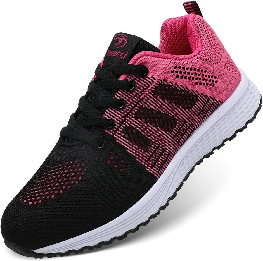 Ademende Sportschoenen Dames Lichtgewicht Runners voor Hardlopen en Fitness