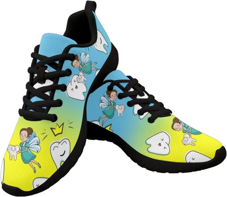 Comfortabele Dames Sportschoenen Lichtgewicht Sneakers voor Hardlopen en Casual Gebruik