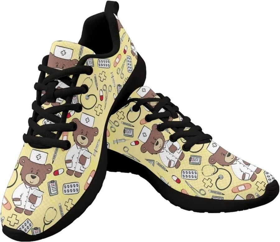 Comfortabele Dames Sportschoenen voor Outdoor Gym en Casual Gebruik Ademend en Lichtgewicht