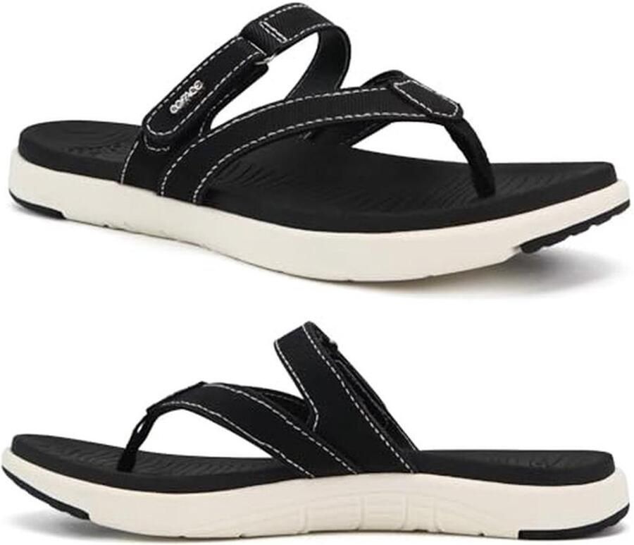 Comfortabele Dames Teenslippers Orthopedische Flip Flops voor Zomer en Strand