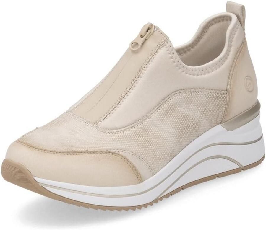 Comfortabele Dames Veterschoenen Leren Sneaker Zwart