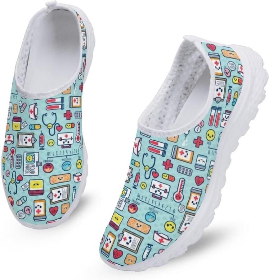 Comfortabele Slip-On Wandelschoenen Dames Casual Loopschoenen voor Sport en Vrije Tijd