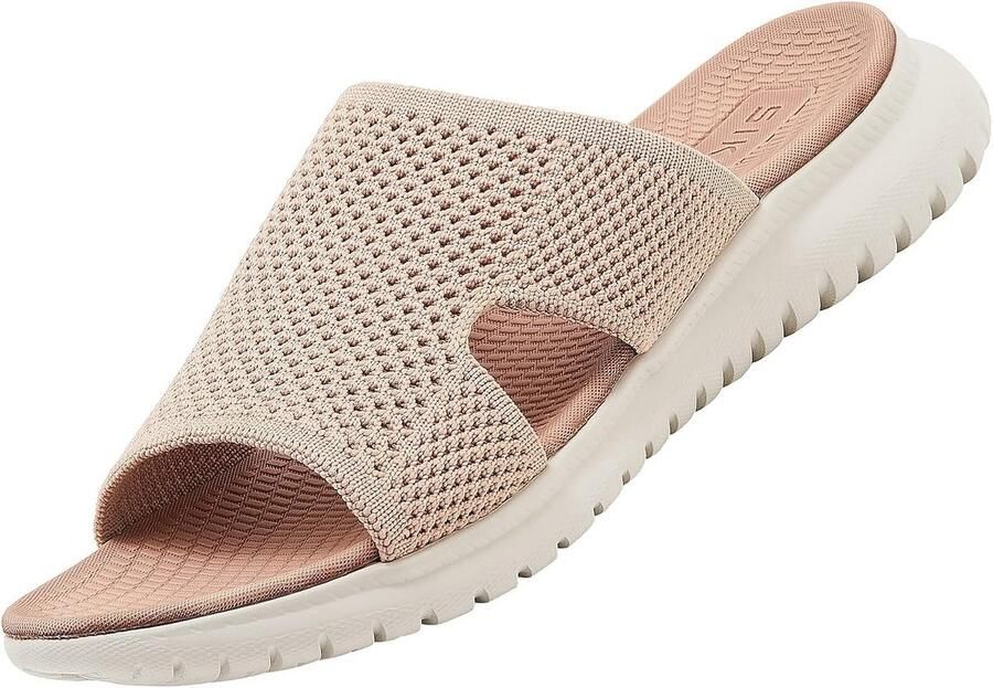 Comfortabele Zomersandalen Dames met Voetbed Lichte Slippers voor Zomer en Vrije Tijd