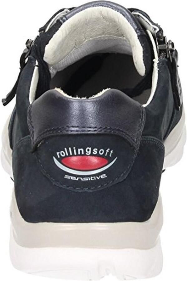 Comfortabele Damesschoenen Sneaker met Leer en Uitneembaar Voetbed
