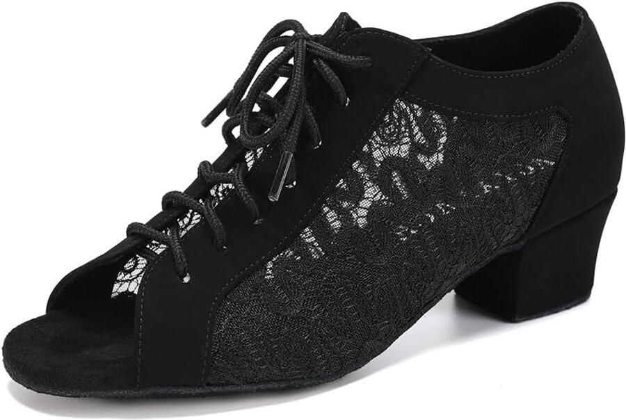 Comfortabele Dansschoenen voor Dames Geschikt voor Salsa Tango en Ballroom