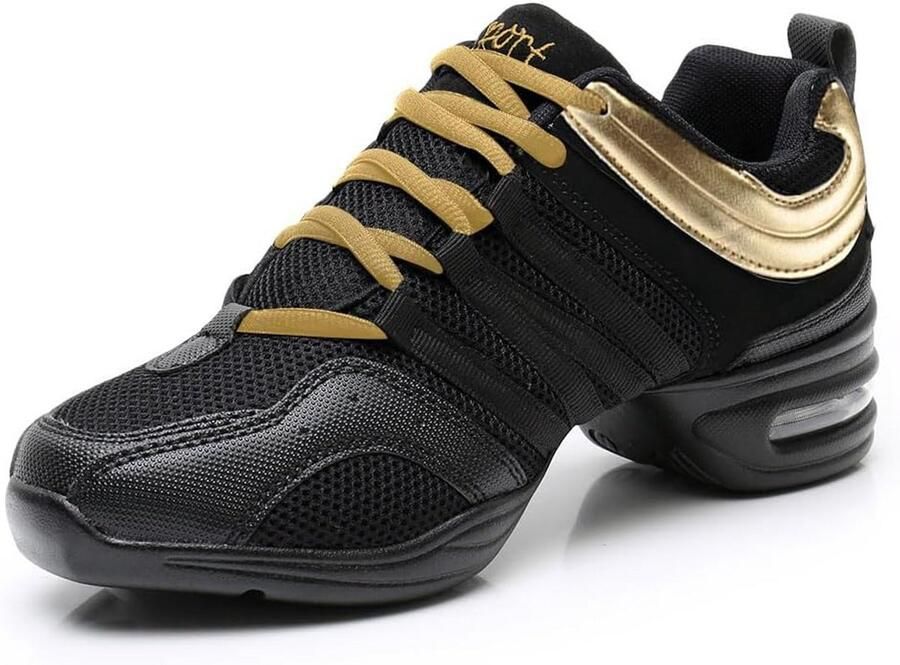 Dames Sportschoenen Dansen Kant-up Trendy Sneakers met Luchtkussen Zool