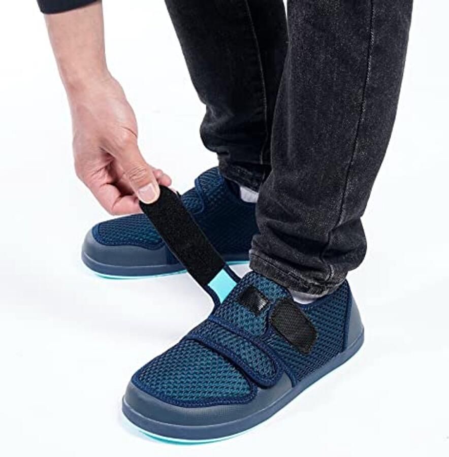 Comfortabele Diabetische Slippers voor Senioren Brede Wandelschoenen voor Artritis en Oedeem Verstelbare Slip-Resistance Sandalen
