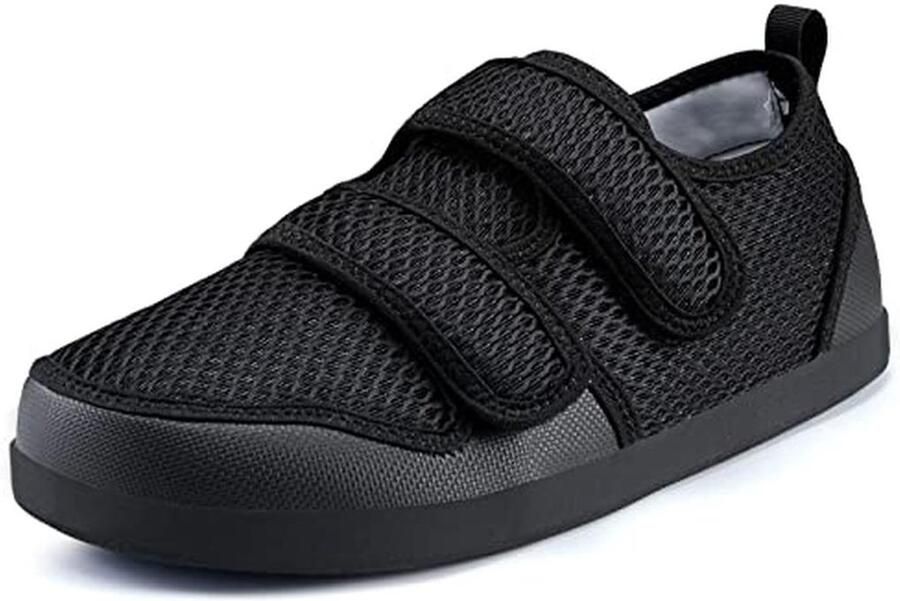 Comfortabele Diabetische Slippers voor Senioren Verstelbare Slip-Resistant Sandalen voor Gezwollen Voeten