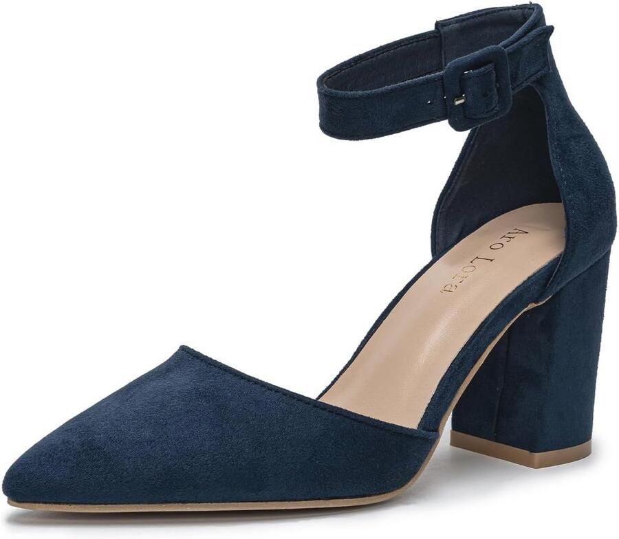 Comfortabele Dikke Hak Sandalen met Slingback en Blokhak voor Dames