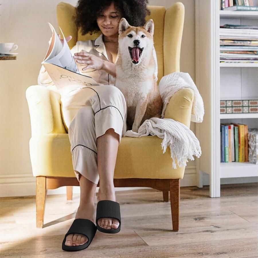 Comfortabele Doucheslippers voor nen en Antislip Badslippers met Kussen en Ideale Pasvorm