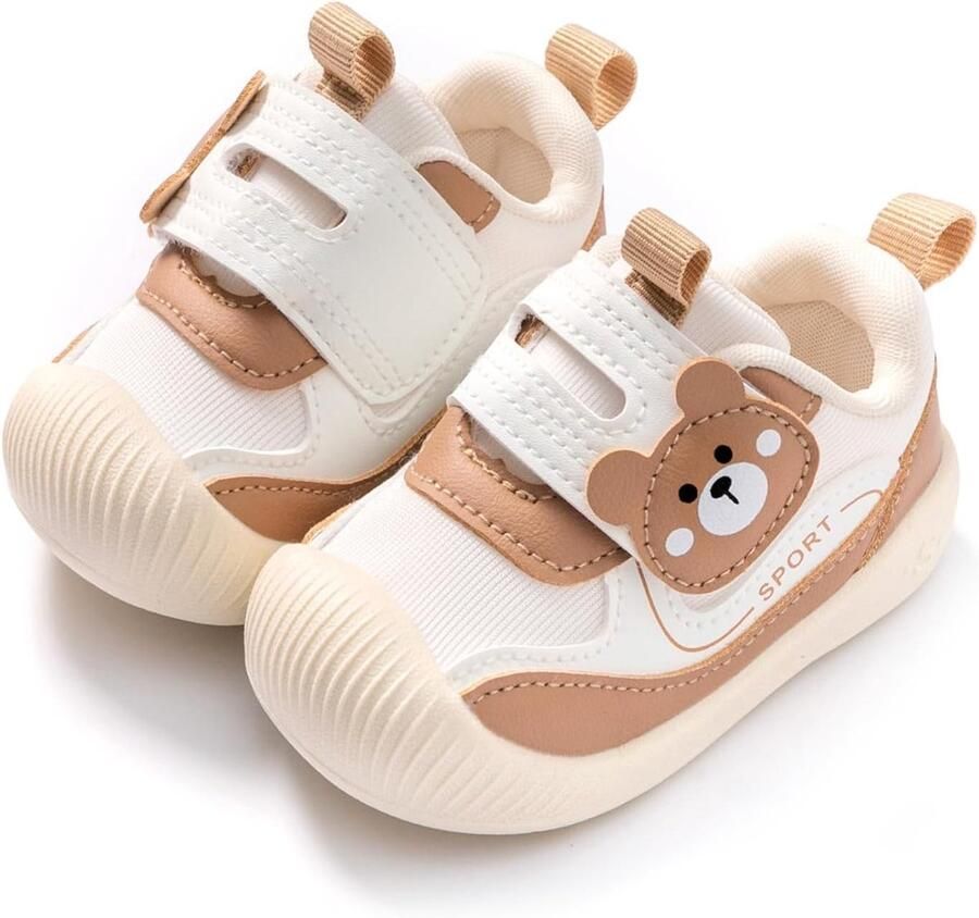 Eerste hardloopschoenen voor baby's en peuters antislip zool ade d mesh zachte zool voor binnen en buiten
