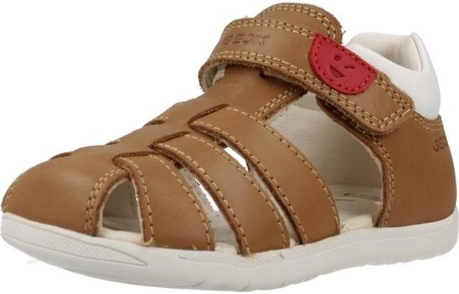 Eerste Staps Sandalen voor Baby Jongens Ademend Leer en Flexibele Zool