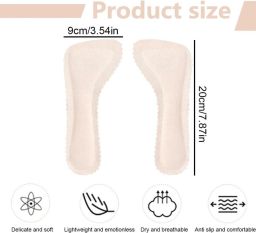 Comfortabele en Ade d Antislip Gelzolen Schokabsorberend en Zweetabsorberend voor Hakken en Sandalen Perfect voor Dagelijks Gebruik