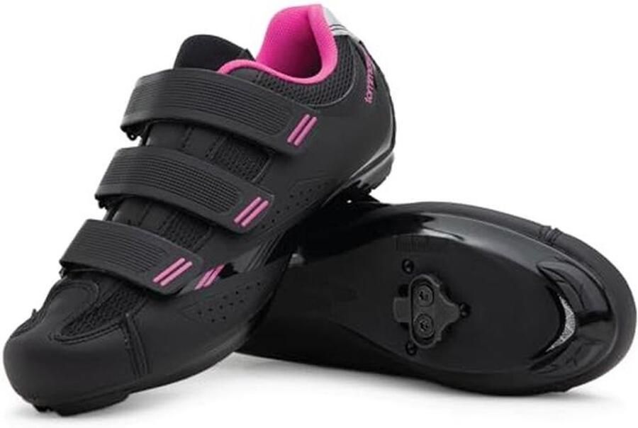 Comfortabele en Ademende Indoor Fietsschoenen voor Dames Spin Schoenen Compatibel met Look Delta en SPD