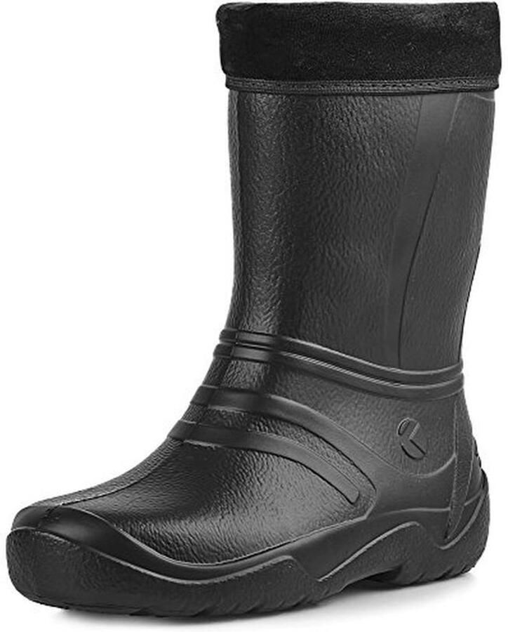 Comfortabele en lichte rubberlaarzen voor dames met uitneembare binnenschoen