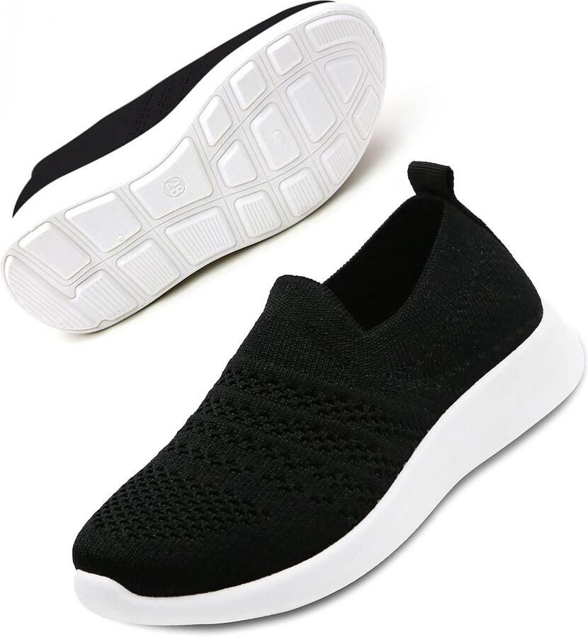 Comfortabele Slip-On Sneakers voor Kinderen Lichte Sportschoenen voor en