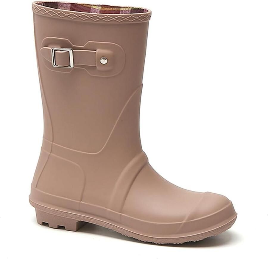 Comfortabele en Waterdichte Rubberlaarzen voor Dames Halve Hoogte