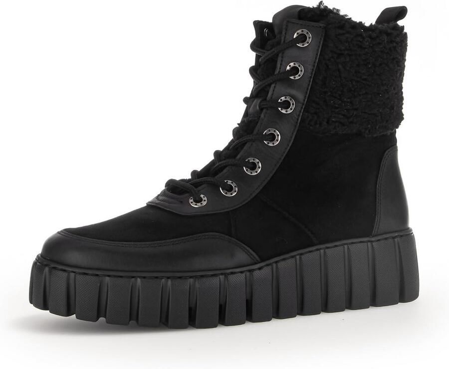 Comfortabele Enkellaarsjes met Veters voor Dames Extra Brede Pasvorm