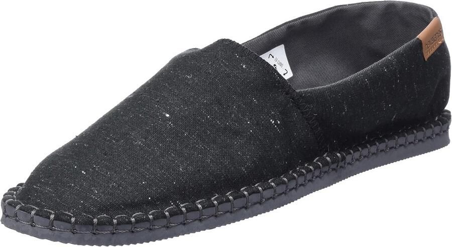 Comfortabele Espadrille Sleehak Sandalen voor en