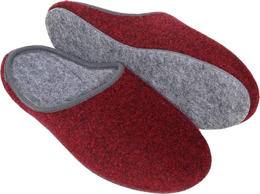 Comfortabele Felt Instapslippers voor en Ade d en Warm