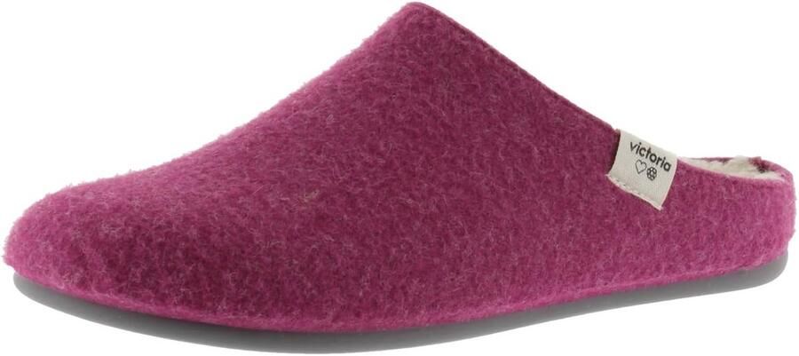 Comfortabele Gerecyclede Vilt Pantoffels met Schapenvacht-look Binnenzool voor Volwassenen