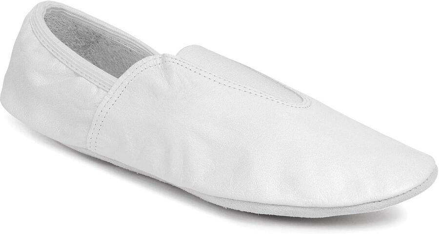 Comfortabele Gymnastiek- en Dansschoenen van Echt Leer met Antislip Zool