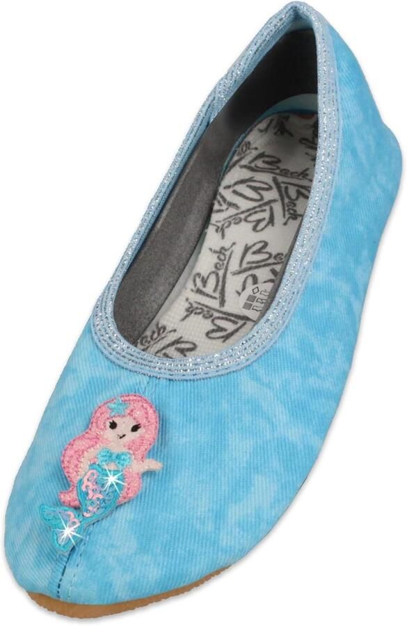 Comfortabele Gymnastiekschoenen voor Meisjes Lichtblauw Flexibel en Duurzaam