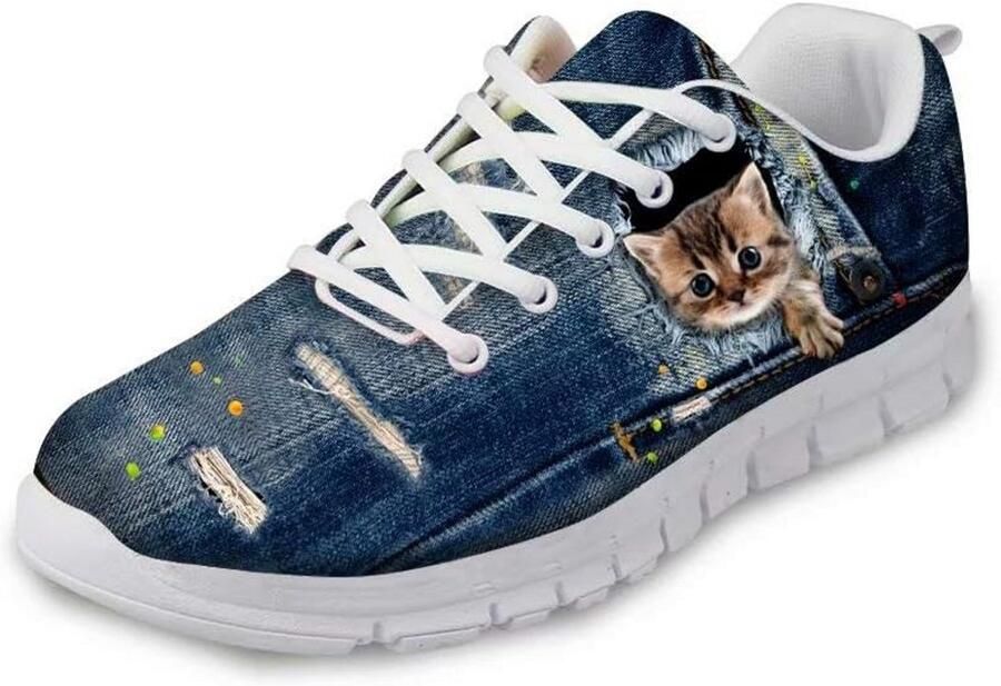 Comfortabele en Ade de Hardloopschoenen in Helderv Kleuren voor en