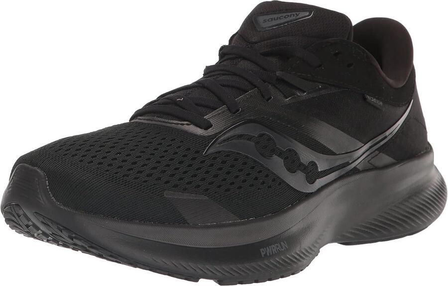 Comfortabele Hardloopschoenen Heren Breed (2E) Zwart Wit