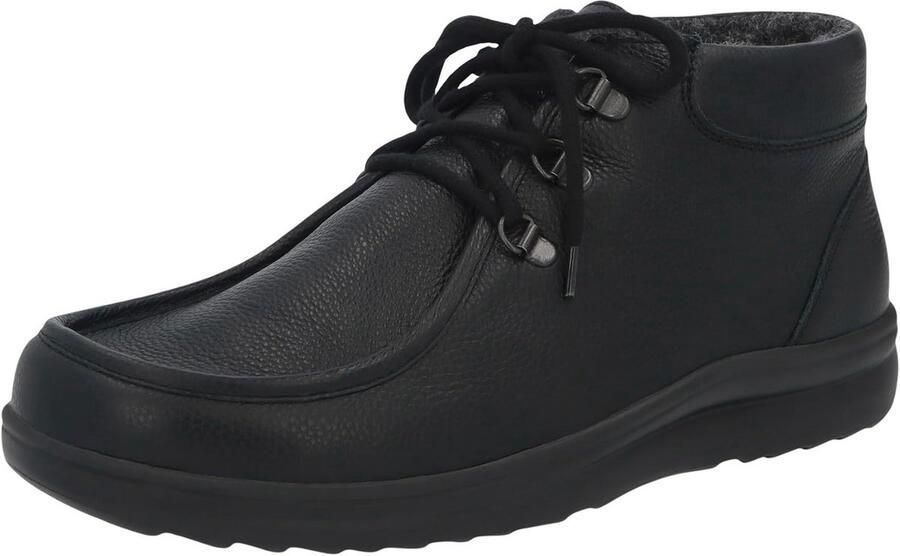 Comfortabele Heren Chukka Boots van Leer met Uitneembaar Voetbed