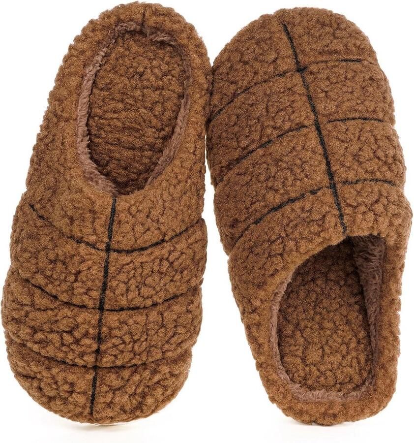 Comfortabele Muiltjes Winter met Memory Foam en Antislipzool