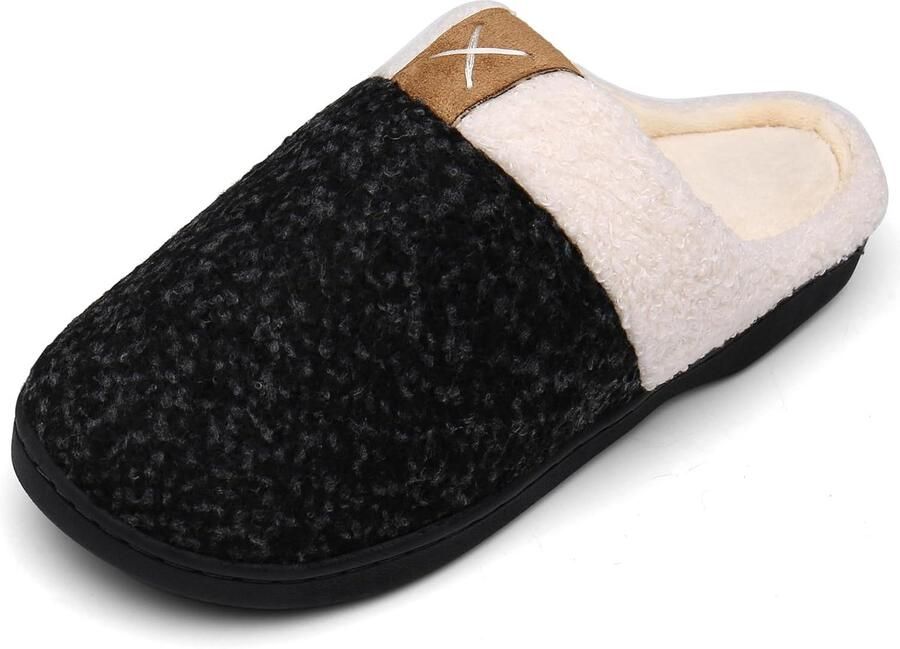 Comfortabele Sloffen met Memory Foam Warm en Antislip voor Binnen en Buiten