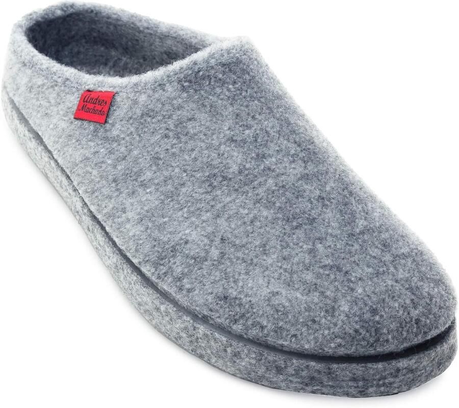 Comfortabele & Pantoffels Wolvilt Antislip Rubber
