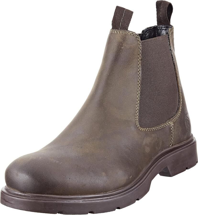 Comfortabele Heren Enkellaarzen van Leer