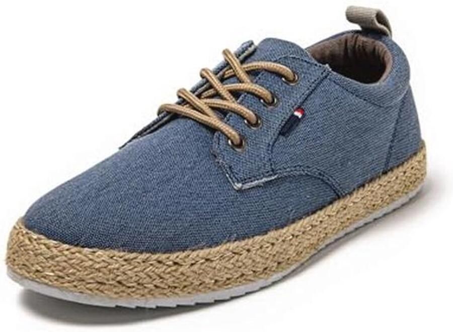 Comfortabele Heren Espadrilles Sneakers met Antislip en Ademend Bovenmateriaal