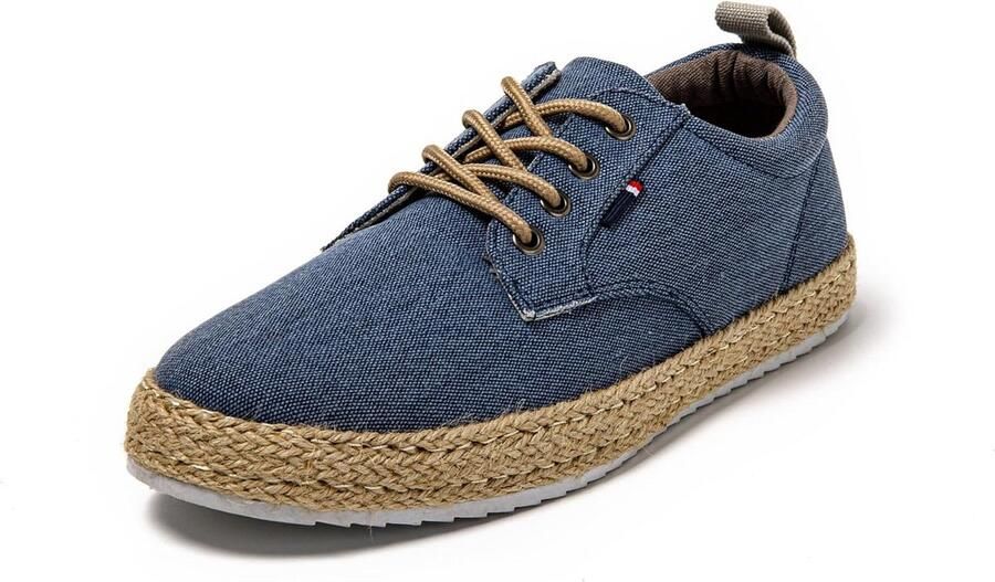 Comfortabele Heren Espadrilles Sneakers met Antislip en Ademend Bovenmateriaal