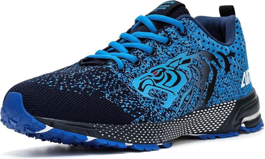 Comfortabele Heren Hardloopschoenen Lichtgewicht Sportschoenen voor Fitness en Gym