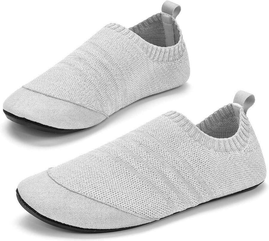 Comfortabele Heren Huissloffen en Blotevoetenschoenen met Antislipzool