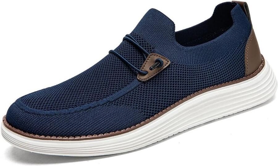 Comfortabele Heren Instappers Ademend Lichtgewicht Platte Slippers