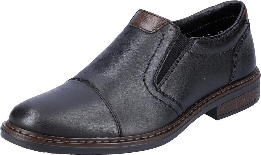 Comfortabele Heren Instapschoenen Bruin Brede Pasvorm H