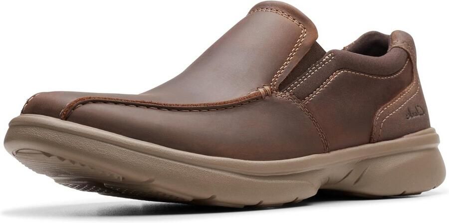 Comfortabele Heren Instapschoenen van Leer met Slip-On Pasvorm