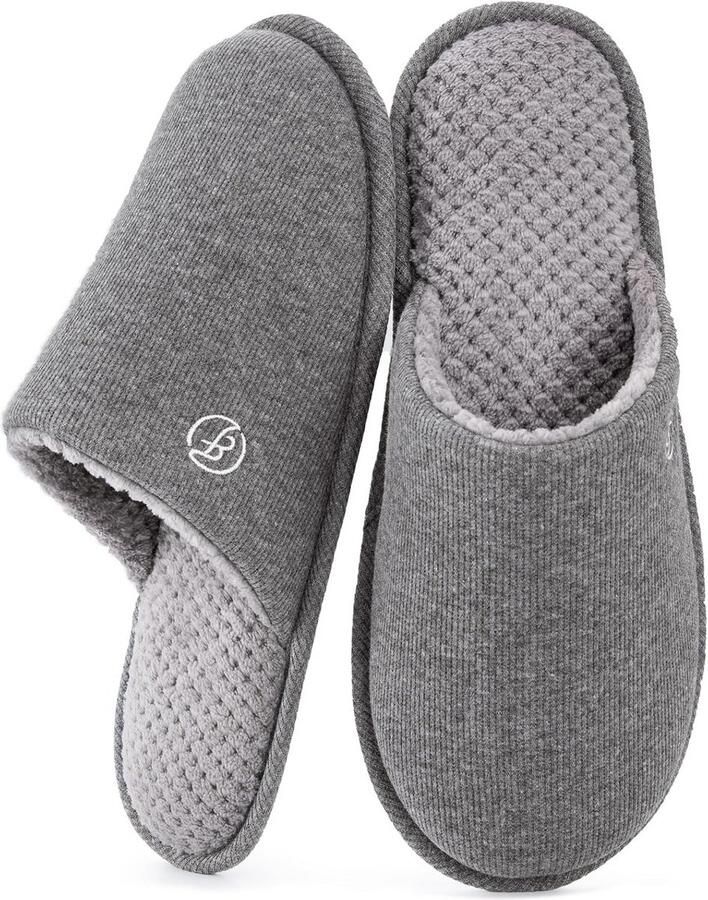 Zachte Ademende Pantoffels voor Heren met Traagschuim Perfect voor Zomer en Herfst