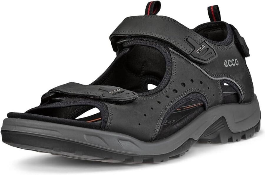 Comfortabele Herensandalen voor Outdoor en Wandelen Nubuck Leer