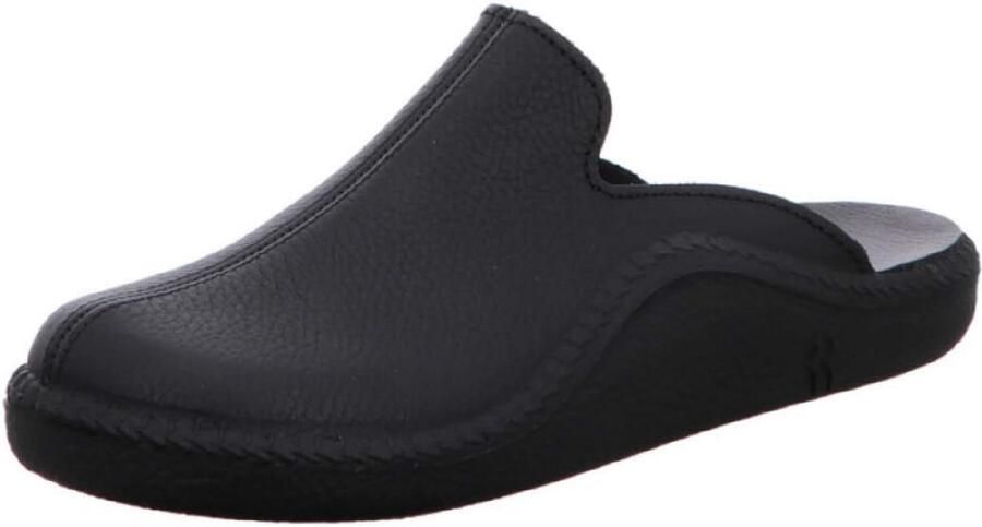 Comfortabele Heren Pantoffels Echt Leer met Scharniersteun