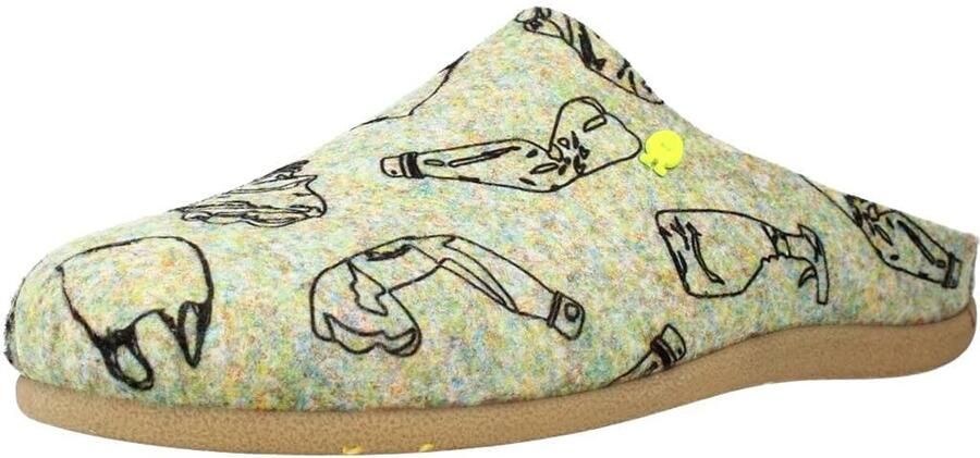 Comfortabele Heren Pantoffels Gerecycled Materiaal