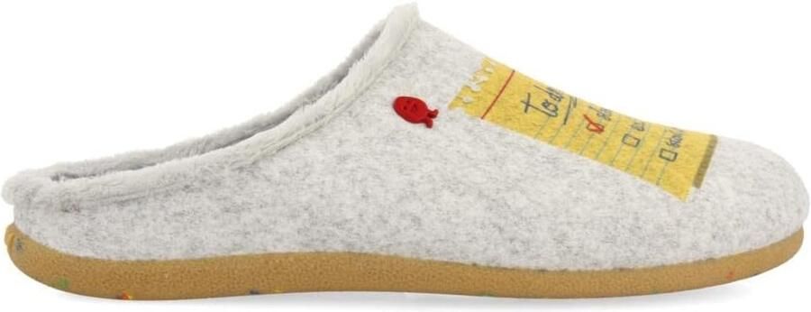 Comfortabele Heren Pantoffels Grijs Open Teen