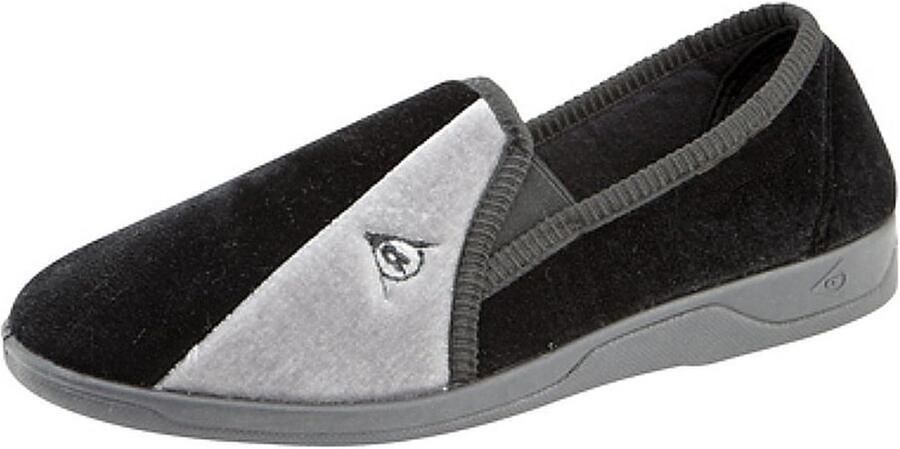 Comfortabele Heren Pantoffels Laag-Top Blauw of Zwart Stevige Zool