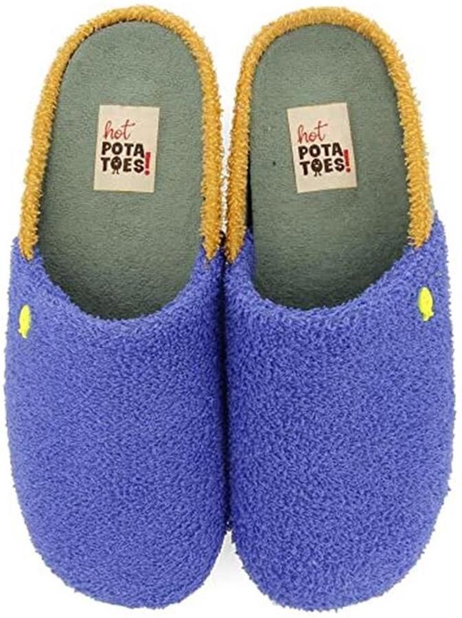 Comfortabele heren pantoffels met ademende voering