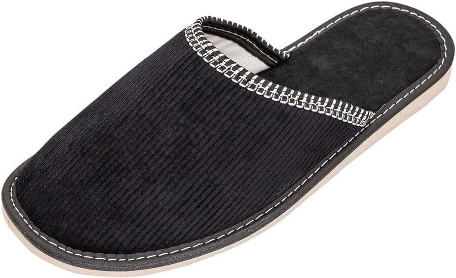 Comfortabele Heren Pantoffels met Antislip Rubberzool