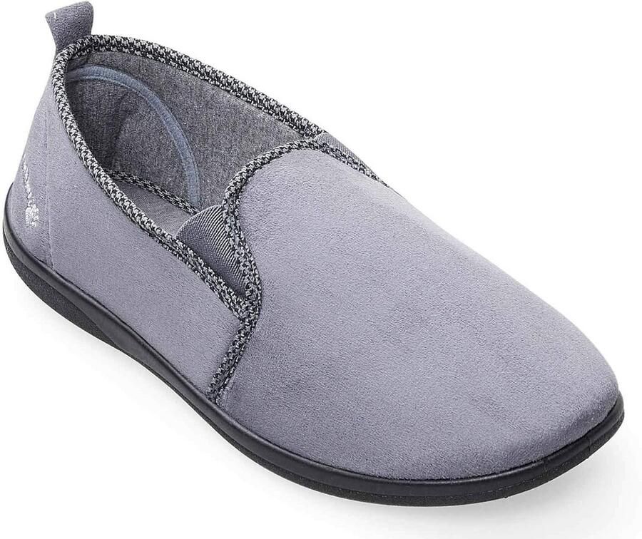 Comfortabele Heren Pantoffels met Brede Pasvorm en Memory Foam Voetbed